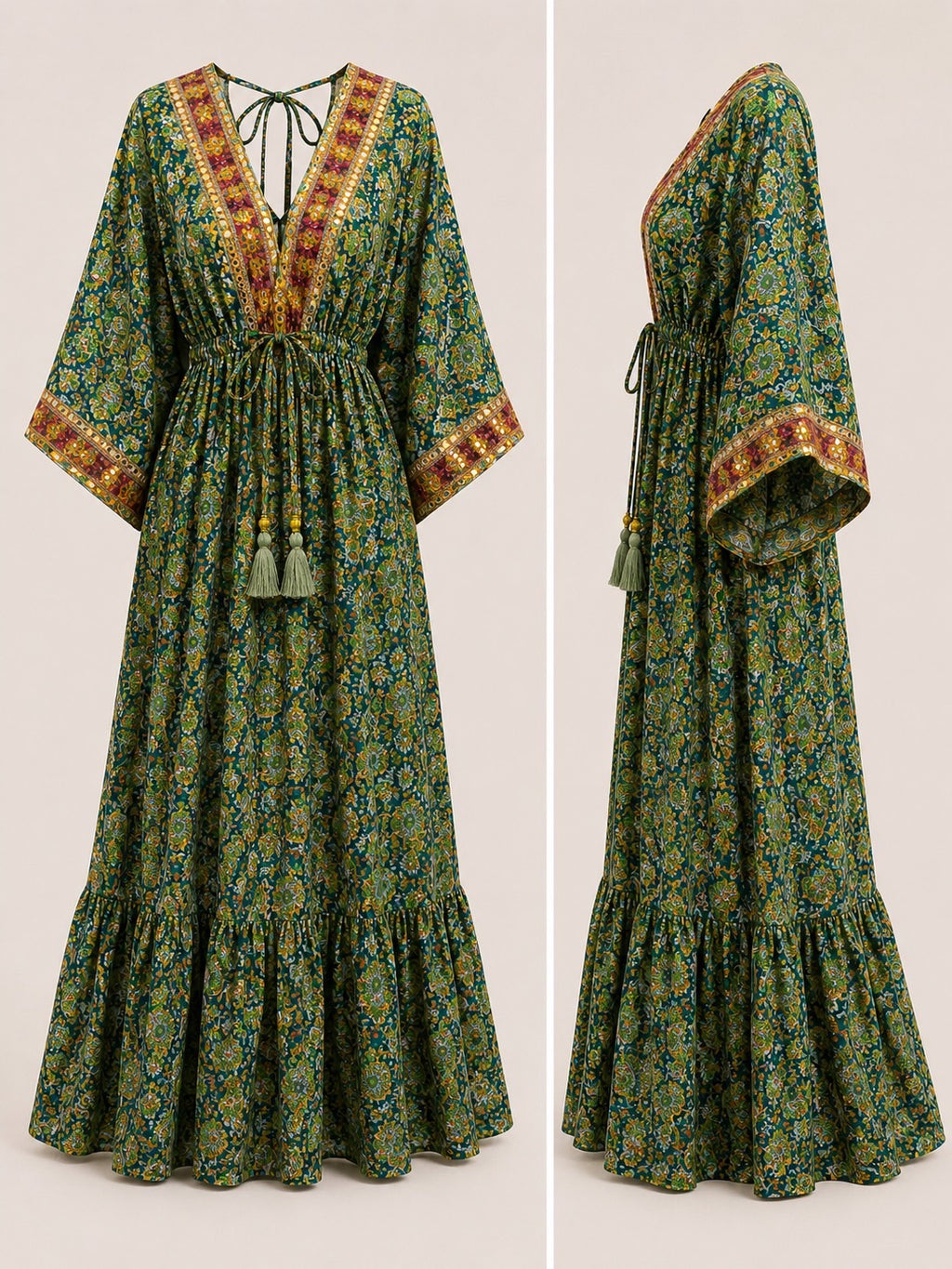ROYAL EMERALD PAISLEY 💚