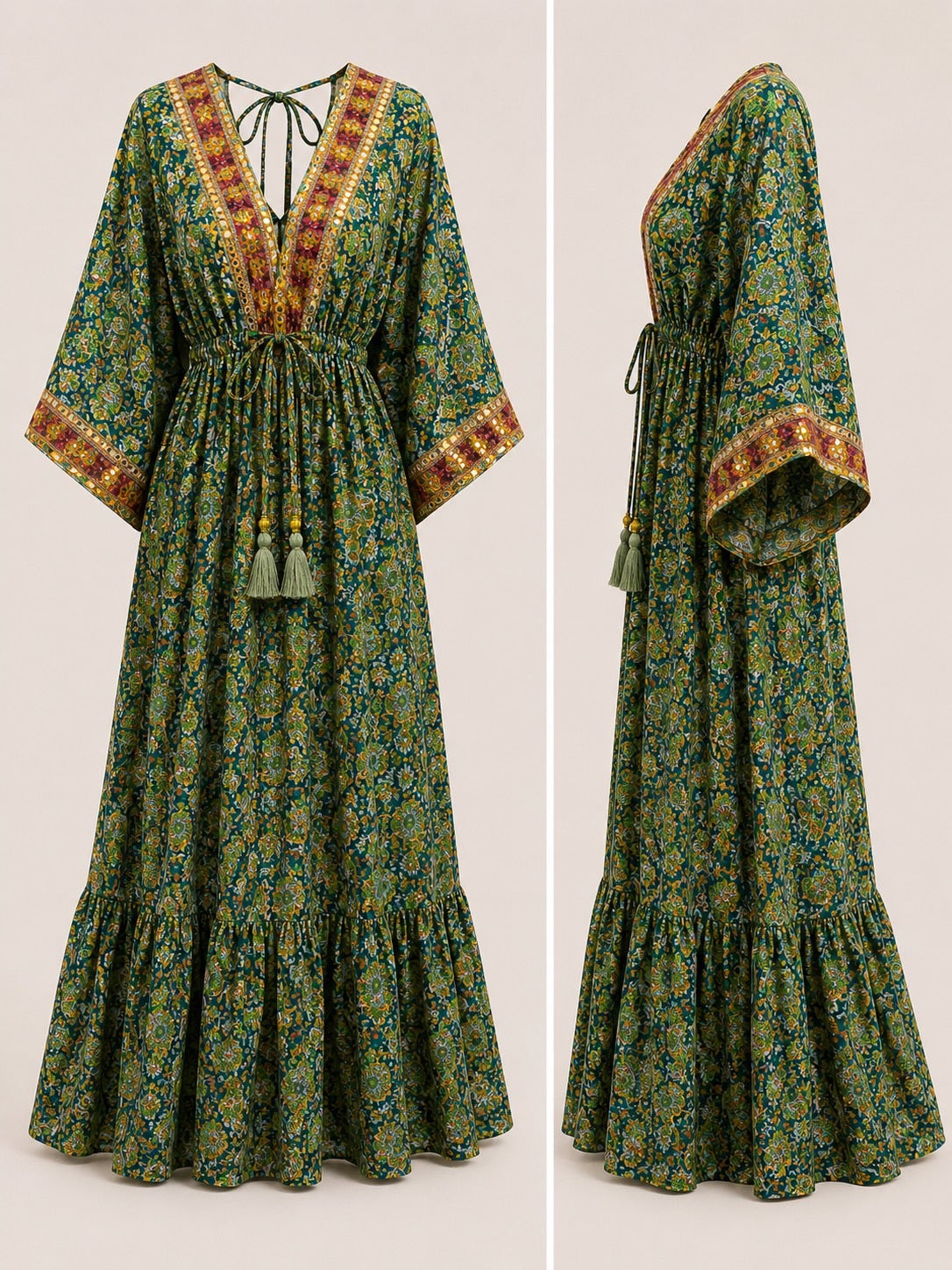 ROYAL EMERALD PAISLEY 💚