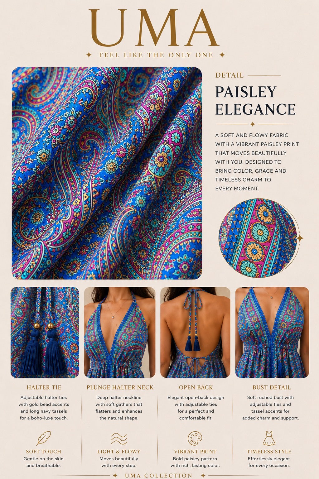 PAISLEY ELEGANCE🩵