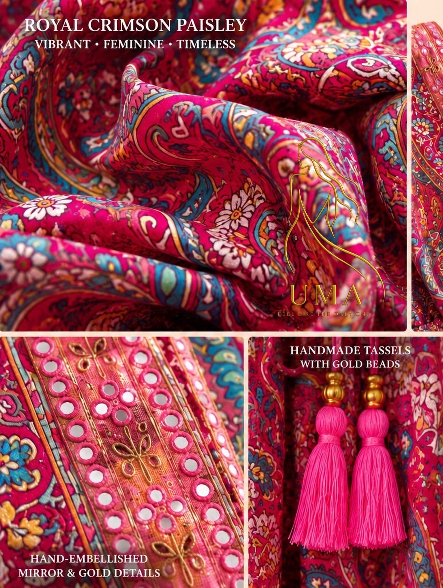 BERRY BLOSSOM PAISLEY💗