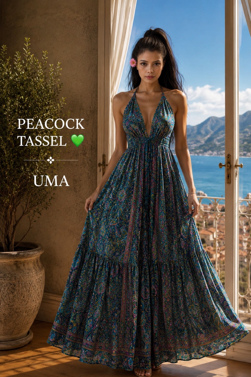 PEACOCK TASSEL 💚