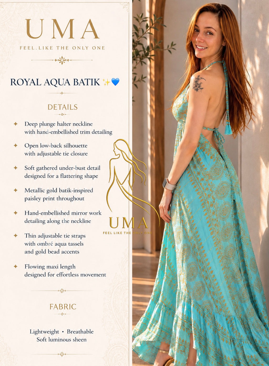 ROYAL AQUA BATIK🩵