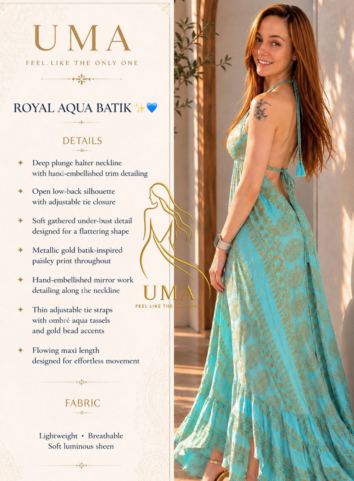 ROYAL AQUA BATIK🩵
