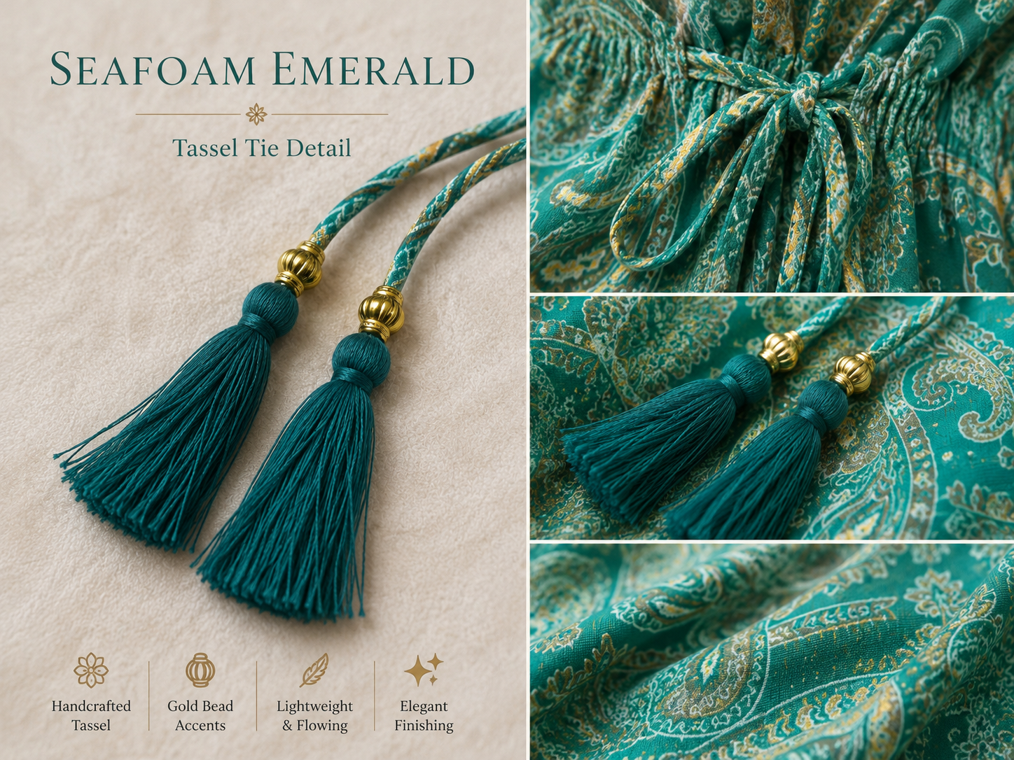 SEAFOAM EMERALD 🩵💚