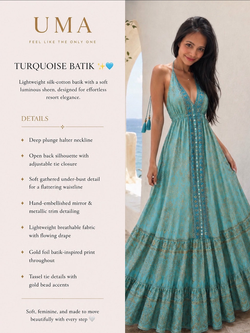 TURQUOISE BATIK ✨🩵