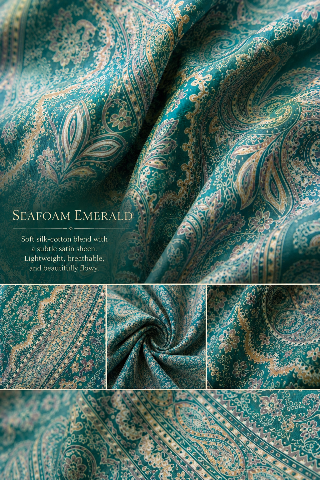 SEAFOAM EMERALD 🩵💚
