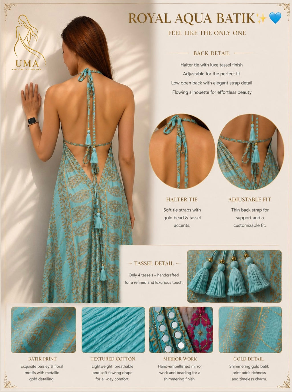 ROYAL AQUA BATIK🩵