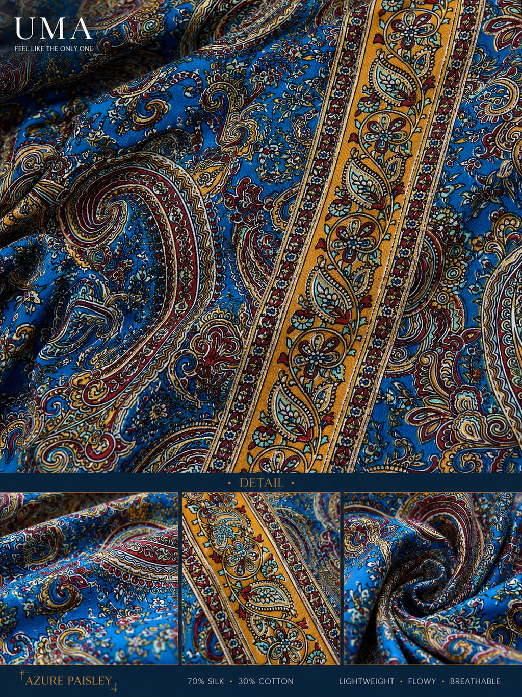 AZURE PAISLEY💙