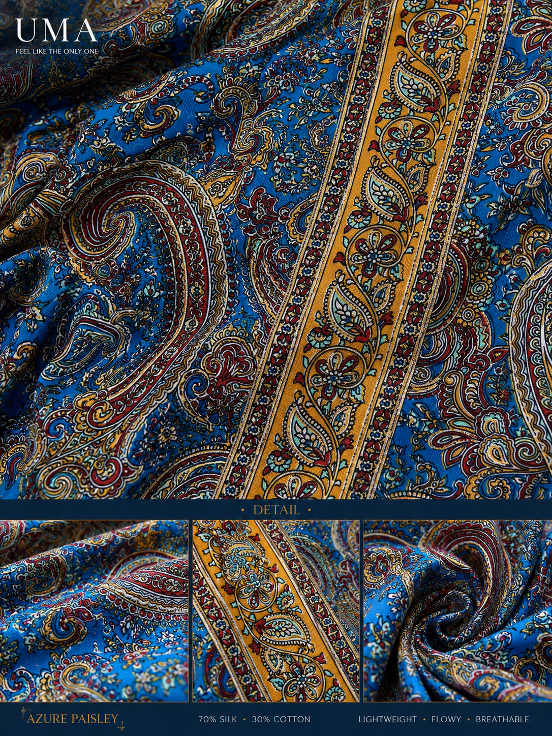 AZURE PAISLEY💙